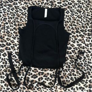 Dion Lee split tie tank top only worn once EC size small